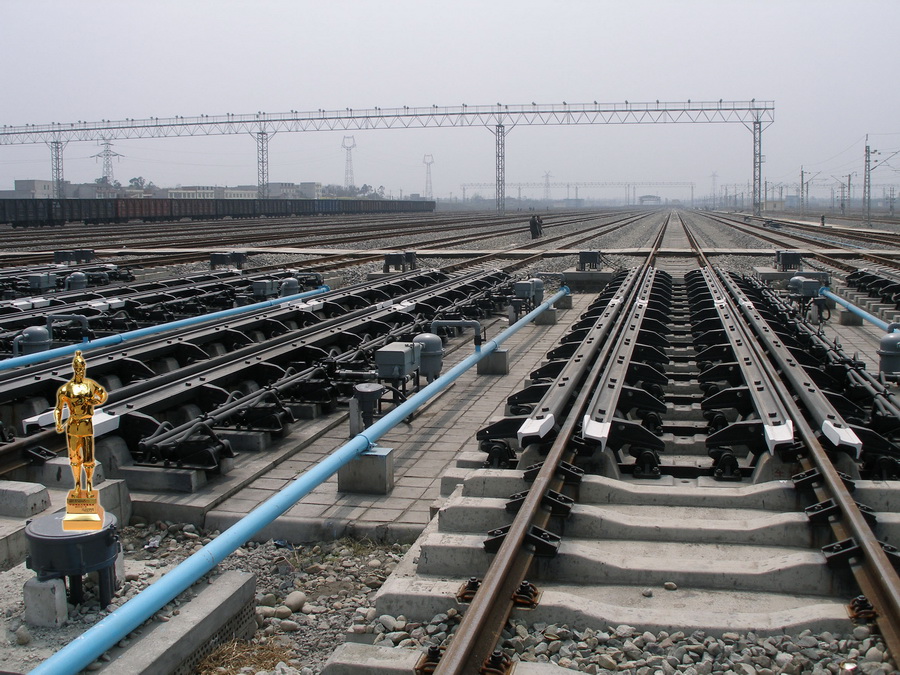 荣获国家建筑业鲁班奖的成都铁路枢纽成都北编组站